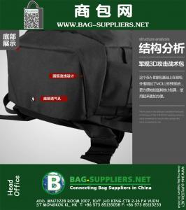 35L Outdoor reizen Klimmen Camping Wandelen Rugzak 3D Militaire Tactische Rugzak leger bergbeklimmen molle tas
