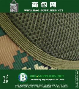 Molle Tactical Assault Outdoor Militaire Rugzak Campingrugzak Reislaptop met grote capaciteit, mini-kompas