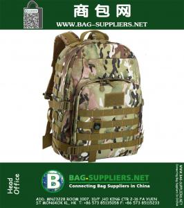 Molle Tactical Assault Outdoor Militaire Rugzak Campingrugzak Reislaptop met grote capaciteit, mini-kompas