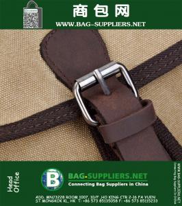 Hoge kwaliteit damesrugzakken Canvas mode Grote toevallige dagrugzakken Heren Rugzak Travel Sporttas Packsack
