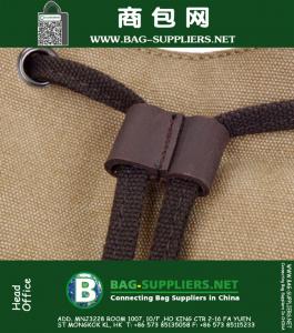Hoge kwaliteit damesrugzakken Canvas mode Grote toevallige dagrugzakken Heren Rugzak Travel Sporttas Packsack