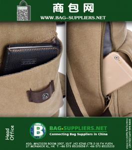 Hoge kwaliteit damesrugzakken Canvas mode Grote toevallige dagrugzakken Heren Rugzak Travel Sporttas Packsack