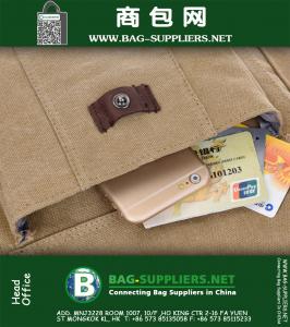 Hoge kwaliteit damesrugzakken Canvas mode Grote toevallige dagrugzakken Heren Rugzak Travel Sporttas Packsack