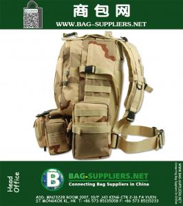 Airsoft Large Outdoor Travel Molle Bag Assault Tactical Backpack Militaire Rugzak Backpack Bag