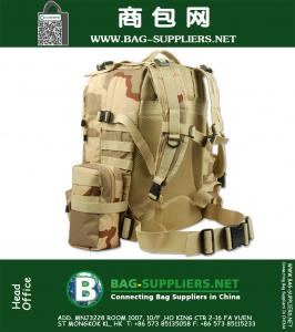 Airsoft Large Outdoor Travel Molle Bag Assault Tactical Backpack Militaire Rugzak Backpack Bag