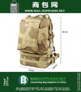 Airsoft Large Outdoor Travel Molle Bag Assault Tactical Backpack Militaire Rugzak Backpack Bag