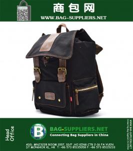 Canvas Rugzak Sport Rugzak Militaire Schooltas Hiking Schooltas