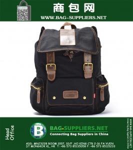 Canvas Rugzak Sport Rugzak Militaire Schooltas Hiking Schooltas