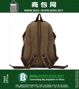 Notebook Canvas Rugzak Rits Heren Rugzakken Laptop Reistassen Militair Heren Vintage Toevallig College Schooltassen