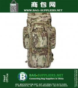65L Tactical Combat Outdoor Travel Rugzakken Camping Hiking Bag Day Rugzak