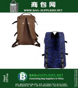 Afdrukken militaire tactische canvas rugzak mannen sport kamperen wandelen reizen rugzakken grote outdoor rugzak emmer bagpack