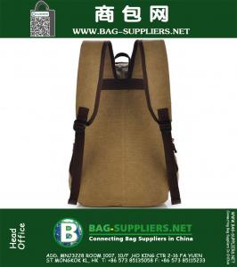 Heren reistassen Heren Casual Vintage Canvas Rugzak Messenger Rugzak schooltas Crossbody Outdoor Wandelen Camping tas