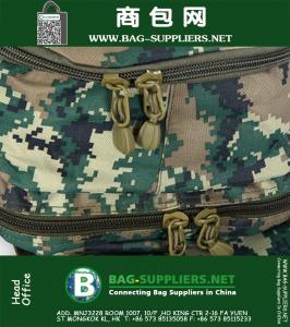 Outdoor Bergbeklimmen Camo Militaire Tactische Rugzak Camping Wandelen Waterdichte Tas Trekking mochila Sport Rugzakken