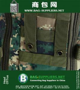 Outdoor Bergbeklimmen Camo Militaire Tactische Rugzak Camping Wandelen Waterdichte Tas Trekking mochila Sport Rugzakken