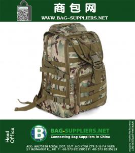 Outdoor Bergbeklimmen Camo Militaire Tactische Rugzak Camping Wandelen Waterdichte Tas Trekking mochila Sport Rugzakken