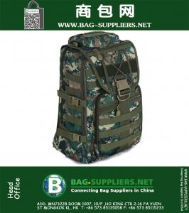 Outdoor Bergbeklimmen Camo Militaire Tactische Rugzak Camping Wandelen Waterdichte Tas Trekking mochila Sport Rugzakken