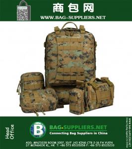 50L Militaire Molle Tactical Assault Rugzakken Outdoor Camping Tas
