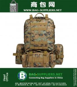 50L Militaire Molle Tactical Assault Rugzakken Outdoor Camping Tas