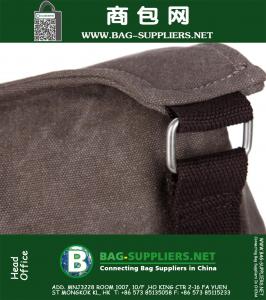 Echt leer Outdoor Heren Vintage Canvas Casual Reizen Hiking Rugzak Tas Rugzak Militaire tactische rugzak