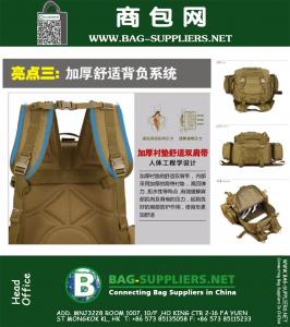Militaire Tactische Rugzak Rugzak Bag 50L Rugzak Camping Wandelen Trekking Sporttas grote capaciteit rugzak molle system bags