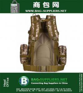 Militaire Tactische Rugzak Rugzak Bag 50L Rugzak Camping Wandelen Trekking Sporttas grote capaciteit rugzak molle system bags