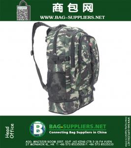 Unisex Outdoor Militaire Tactische Rugzak Camping Wandelen Tas Trekking Sport Rugzakken 60L