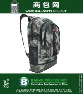 Unisex Outdoor Militaire Tactische Rugzak Camping Wandelen Tas Trekking Sport Rugzakken 60L