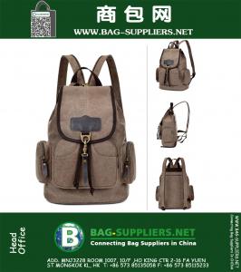 Canvas Rugzakken Heren Dames Preppy Stijl Stevige tas Dagrugzakken Studenten Schooltassen