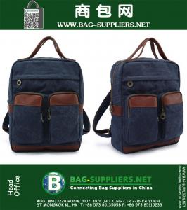 Vintage Rugzak Mode Dames Schoudertas Canvas Rugzak Heren Laptop Rugzak Vrije Tijd Reizen Schooltassen Unisex Bagpack