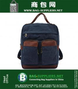 Vintage Rugzak Mode Dames Schoudertas Canvas Rugzak Heren Laptop Rugzak Vrije Tijd Reizen Schooltassen Unisex Bagpack