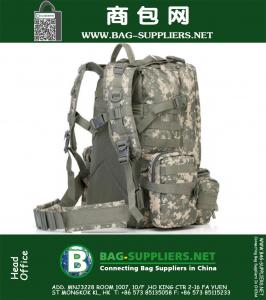 50L Molle Tactische Outdoor Militaire Molle Assault Tactische Rugzak Rugzak Hiking Camping Tas