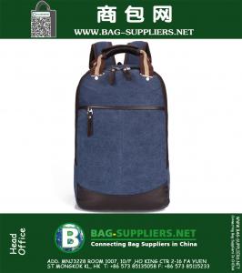 Rugzak Voor Student Tiener Schooltas Heren Canvas Notebook Laptop Rugzak Heren Casual Wandelen Reizen Dagrugzakken