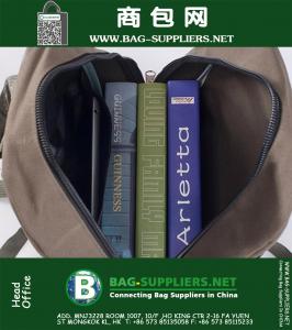 Herentassen New Herfst Mode Schoudertas Dames Canvas Rugzak Schooltas Mochila Heren en dames Rugzak