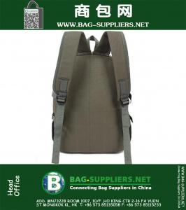 Herentassen New Herfst Mode Schoudertas Dames Canvas Rugzak Schooltas Mochila Heren en dames Rugzak