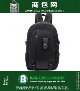 Herentassen New Herfst Mode Schoudertas Dames Canvas Rugzak Schooltas Mochila Heren en dames Rugzak