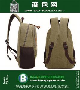 Mannen en vrouwen leisure rugzak mannelijke vrouwelijke computer tas reizen schouders canvas tas