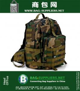 Rugzak Outdoor Camping Wandelen Rugzak Molle Bagpack Nylon Sport Heren Reistassen Militaire Army Tactical Bucket