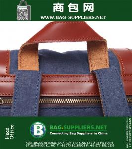 Canvas Rugzak Crazy Horse Unisex Rugzak Hoge kwaliteit Tiener Reizen Outdoor Winkelen Schooltas