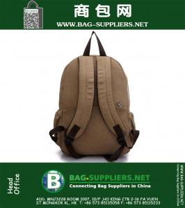 Heren Canvas Militaire Tactische Loptop Rugzak Vintage Preppy Stijl School Mochila Mode Stijl Paar Rugzakken