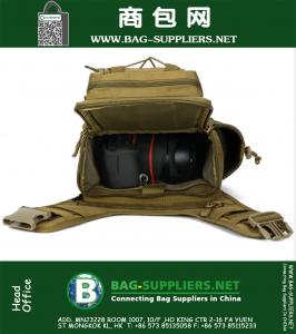 Army Style Sports Cross Body Pack MEN'S Casual enkele riem Sling One Shoulder Camping Tassen Camera Rugzak Rugzak