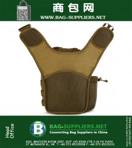 Army Style Sports Cross Body Pack MEN'S Casual enkele riem Sling One Shoulder Camping Tassen Camera Rugzak Rugzak
