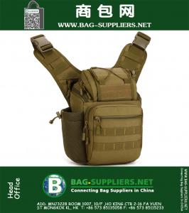 Army Style Sports Cross Body Pack MEN'S Casual enkele riem Sling One Shoulder Camping Tassen Camera Rugzak Rugzak