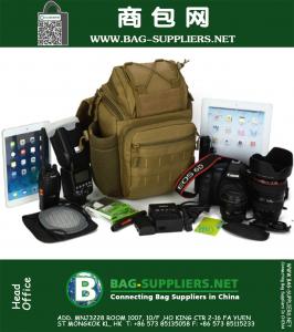 Army Style Sports Cross Body Pack MEN'S Casual enkele riem Sling One Shoulder Camping Tassen Camera Rugzak Rugzak