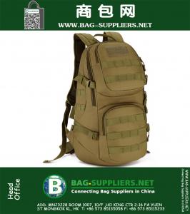 Outdoor bergbeklimmer Rugzak Vrije tijd Waterdichte nylon tas Molle School Trekking Ripstop Woodland Tactische rugzak