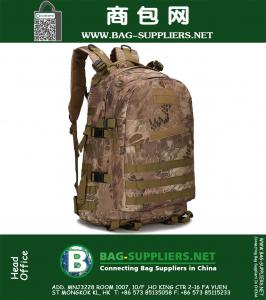 Hoge kwaliteit Heren Reistassen Molle 3d Militaire Tactische Rugzak Rugzak Camping Wandelen Trekking 40l Buitensporten Rugzakken