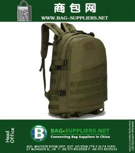 Hoge kwaliteit Heren Reistassen Molle 3d Militaire Tactische Rugzak Rugzak Camping Wandelen Trekking 40l Buitensporten Rugzakken