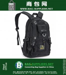Outdoor Militaire laptoptas wandelen Camping sport School reistas groen Rugzak