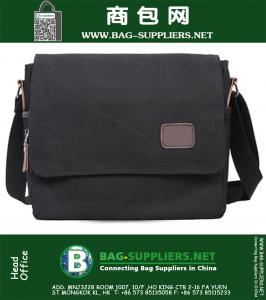 Casual Vintage Heren Kleine Canvas Schoudertassen Rugzak Military Sports Mannelijke Cross Body Messenger Bags