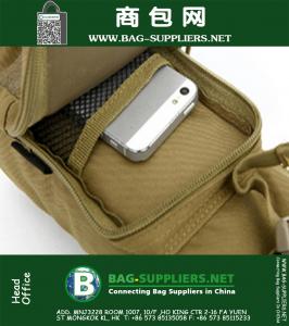 Molle Tactical Military Shoulder Strap Bag Bottle Pouch Travel Rugzakken Army Sport Nylon Waterproof Sling Single Messenger Bag