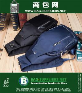 Canvas messenger bag, schoudertassen rugzak sport reizen outdoor wandelen borstzakken militaire heren tas